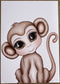 Seconds SALE - Abu the monkey print - Isla Dream Prints
