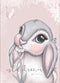 Freya the bunny print: multiple background variations - Isla Dream Prints