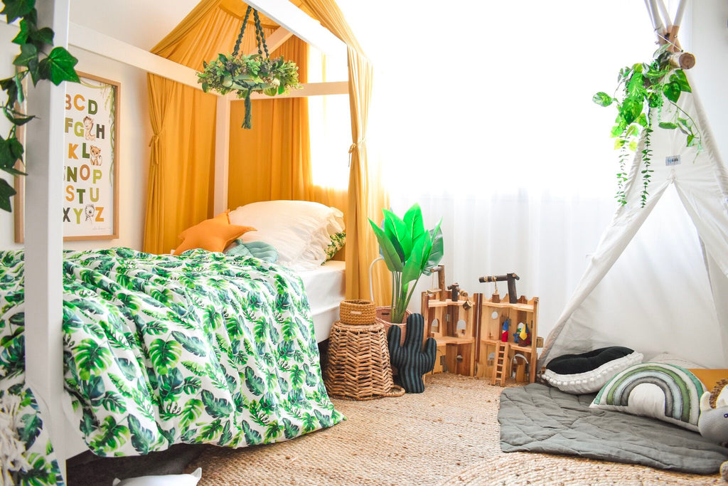 Gender neutral Jungle/ Safari themed bedroom inspiration – Isla Dream Prints
