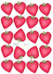 Cute Fruit Strawberry Wall Decals