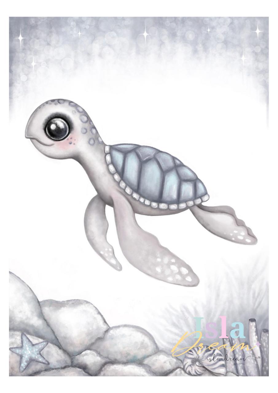 Kai the Sea Turtle Print