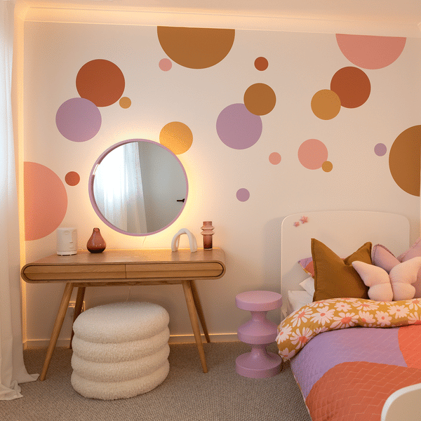 Über Circles Wall Decals- choose your colours!