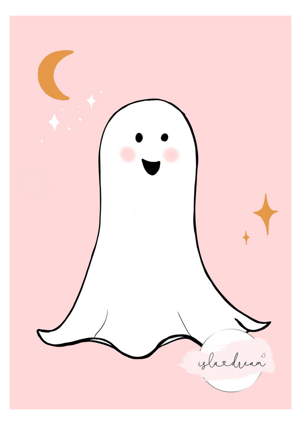 Cute ghosts- Downloadable Print File