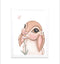 Fawn bunny print- multiple background variations - Isla Dream Prints