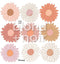 Boho Daisy Chain Florals - Fabric wall decals - Isla Dream Prints